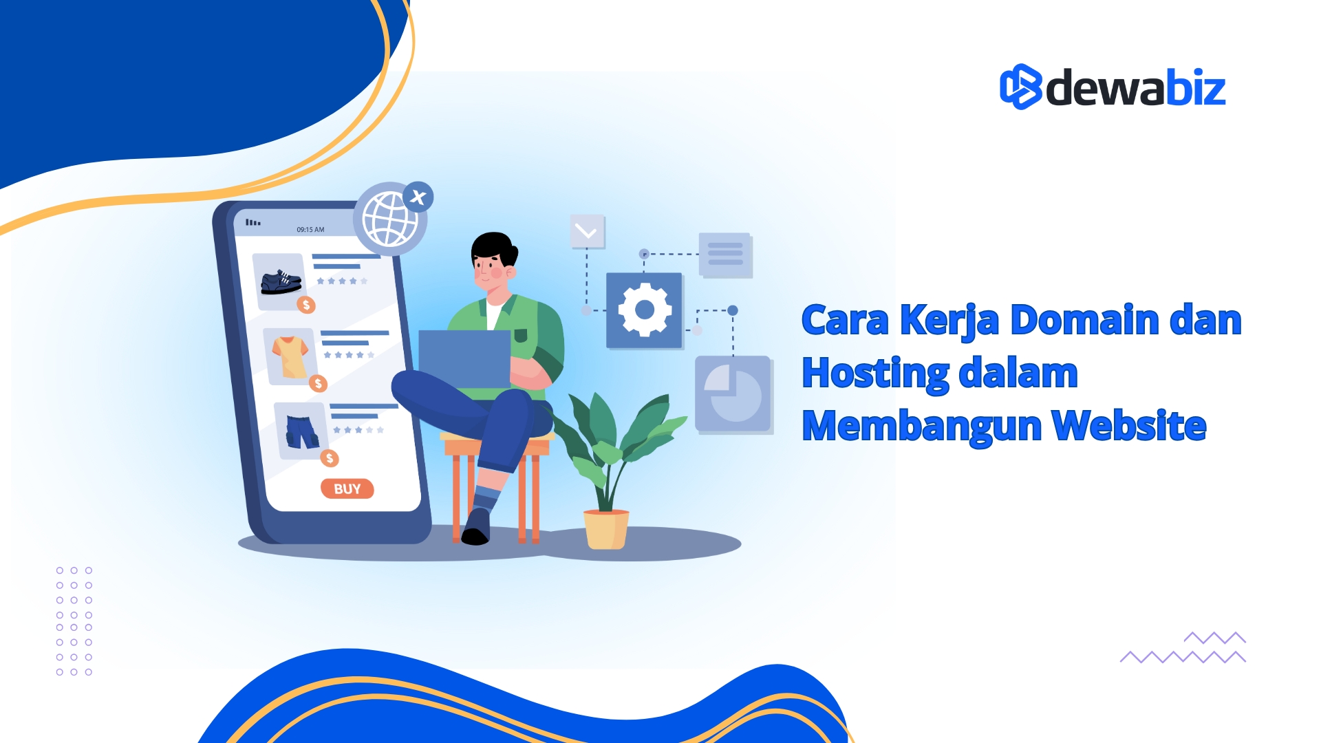 Cara Kerja Domain dan Hosting dalam Membangun Website