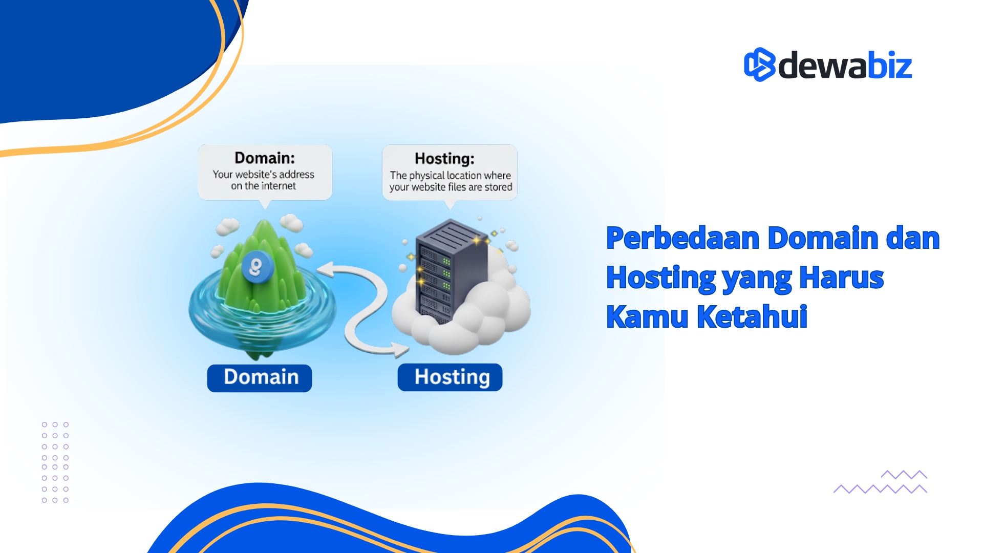 Perbedaan Domain dan Hosting yang Harus Kamu Ketahui
