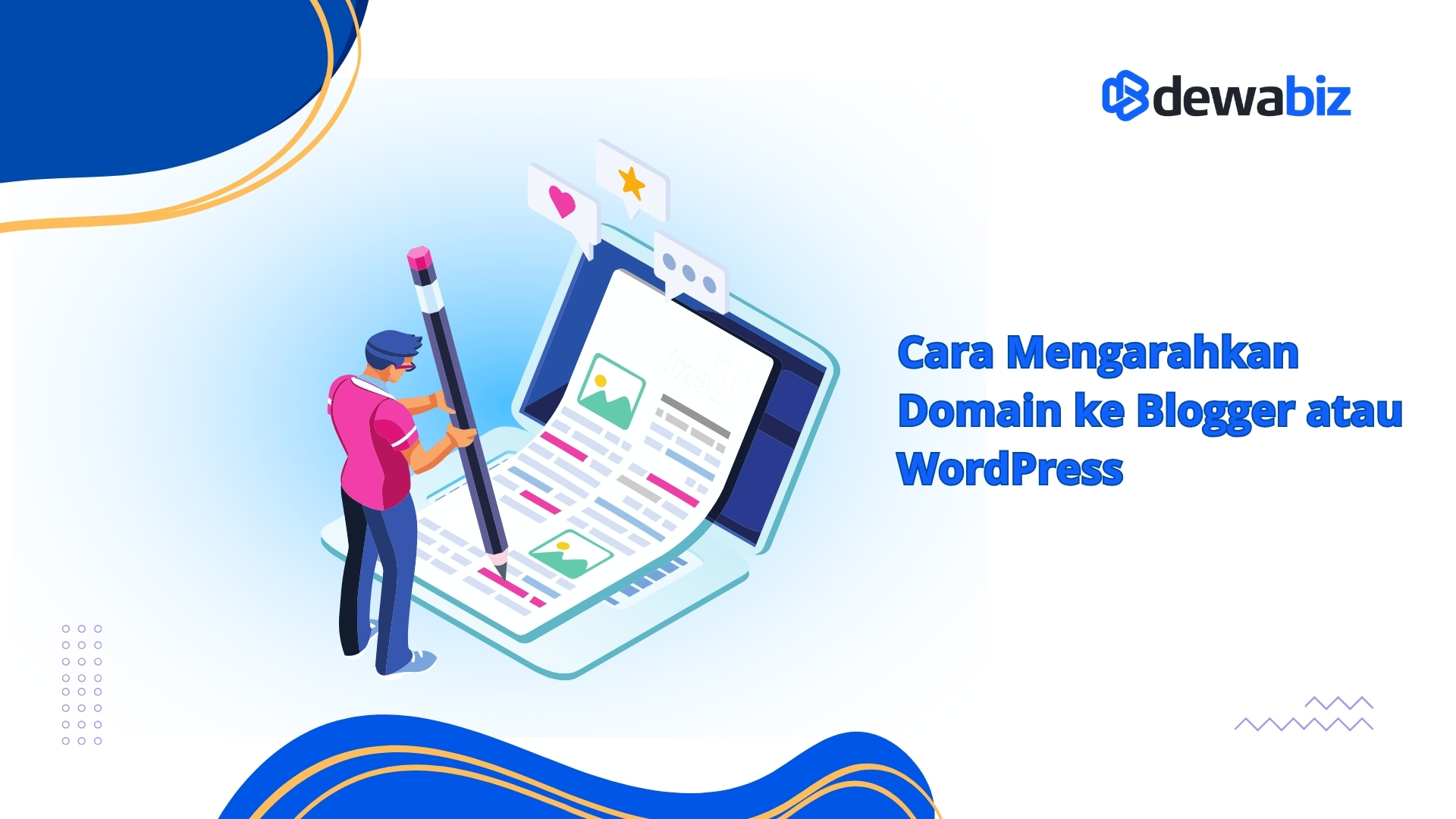 Cara Mengarahkan Domain ke Blogger atau WordPress
