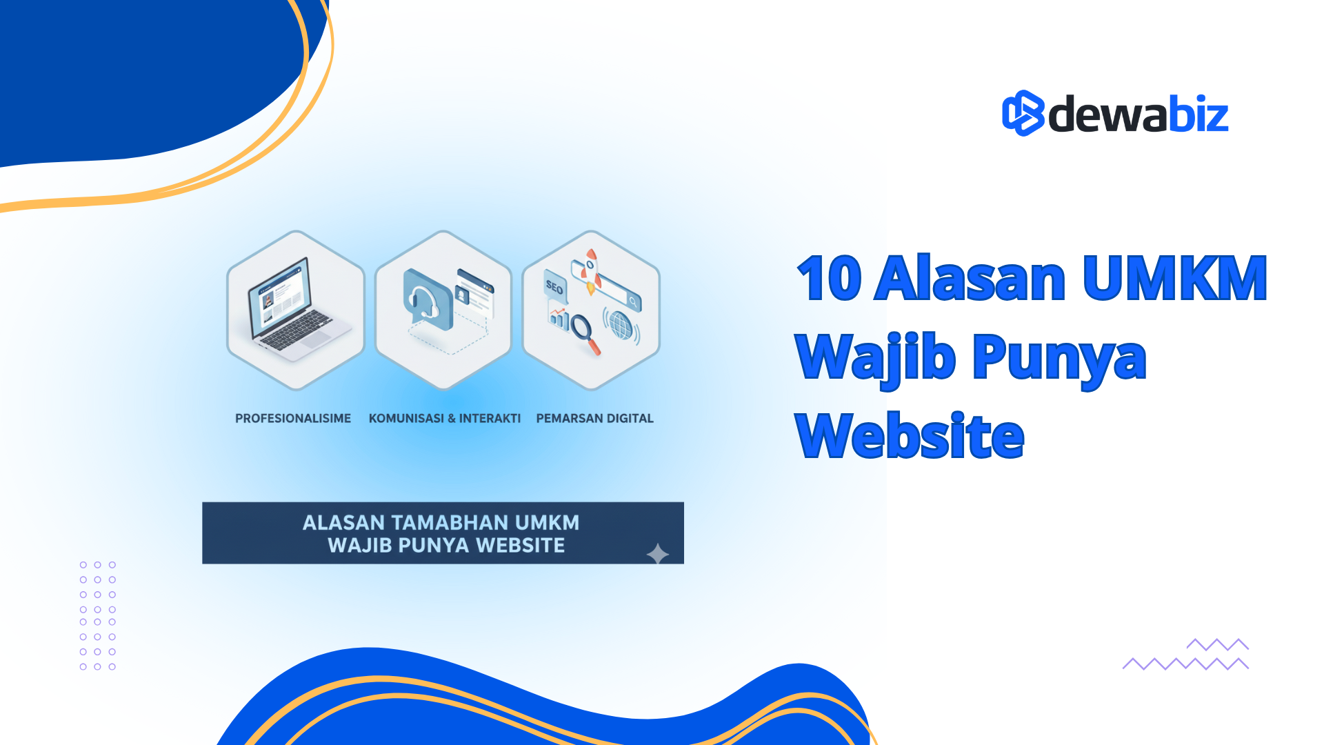 10 Alasan UMKM Wajib Punya Website