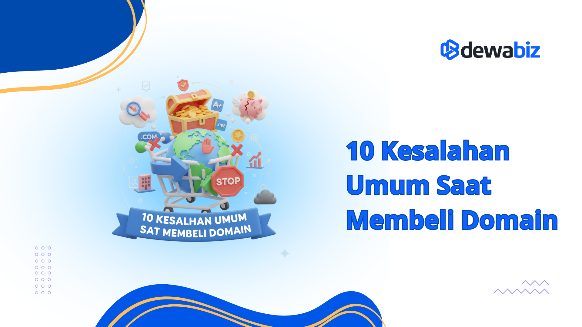 10 Kesalahan Umum Saat Membeli Domain