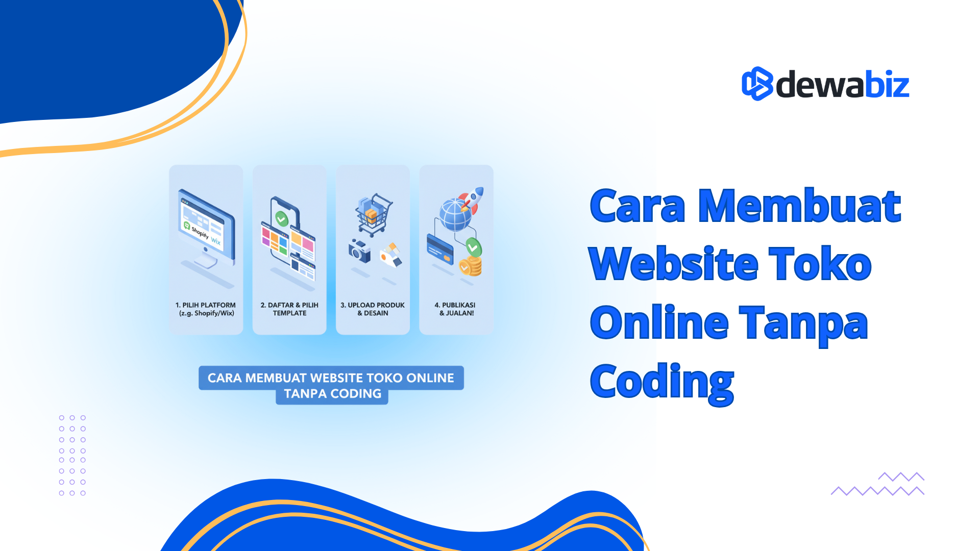 Cara Membuat Website Toko Online Tanpa Coding