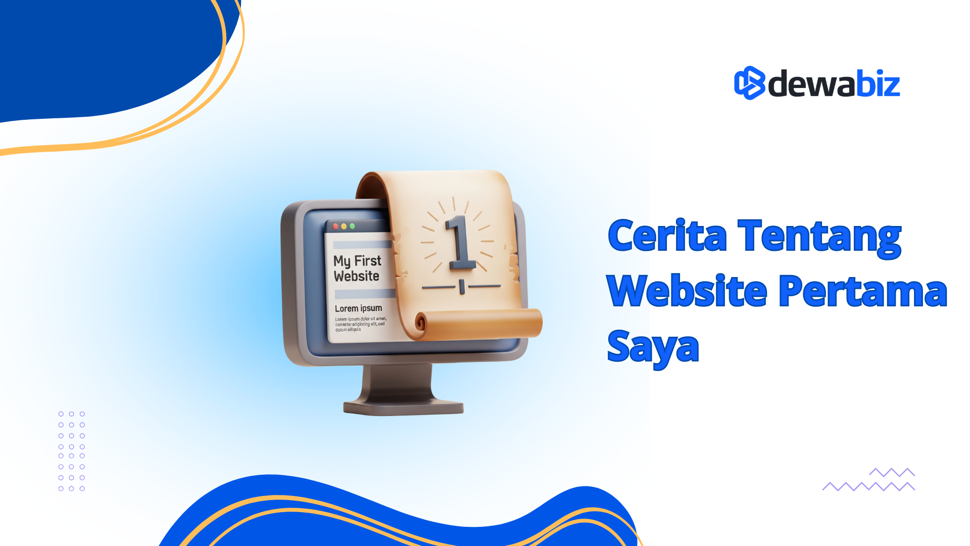 Cerita Tentang Website Pertama Saya