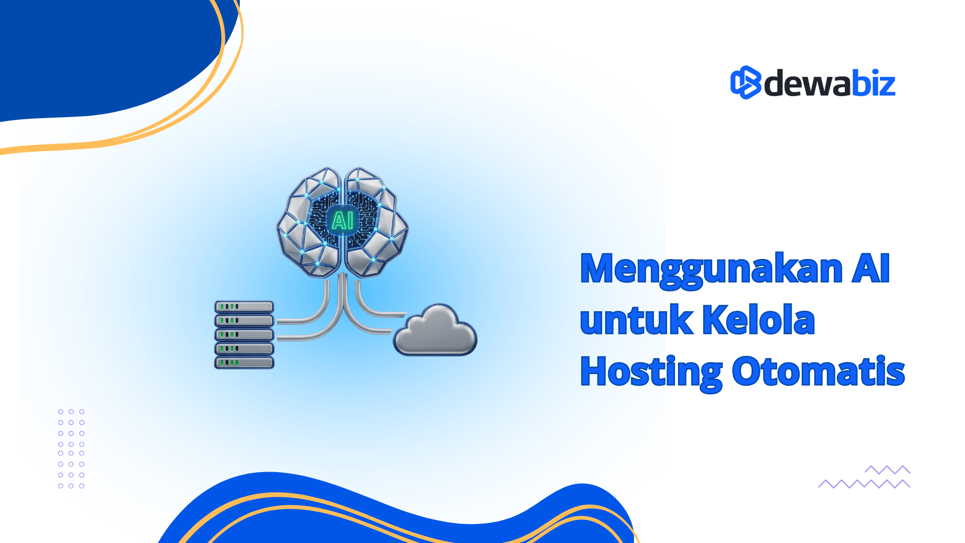 Menggunakan AI untuk Kelola Hosting Otomatis