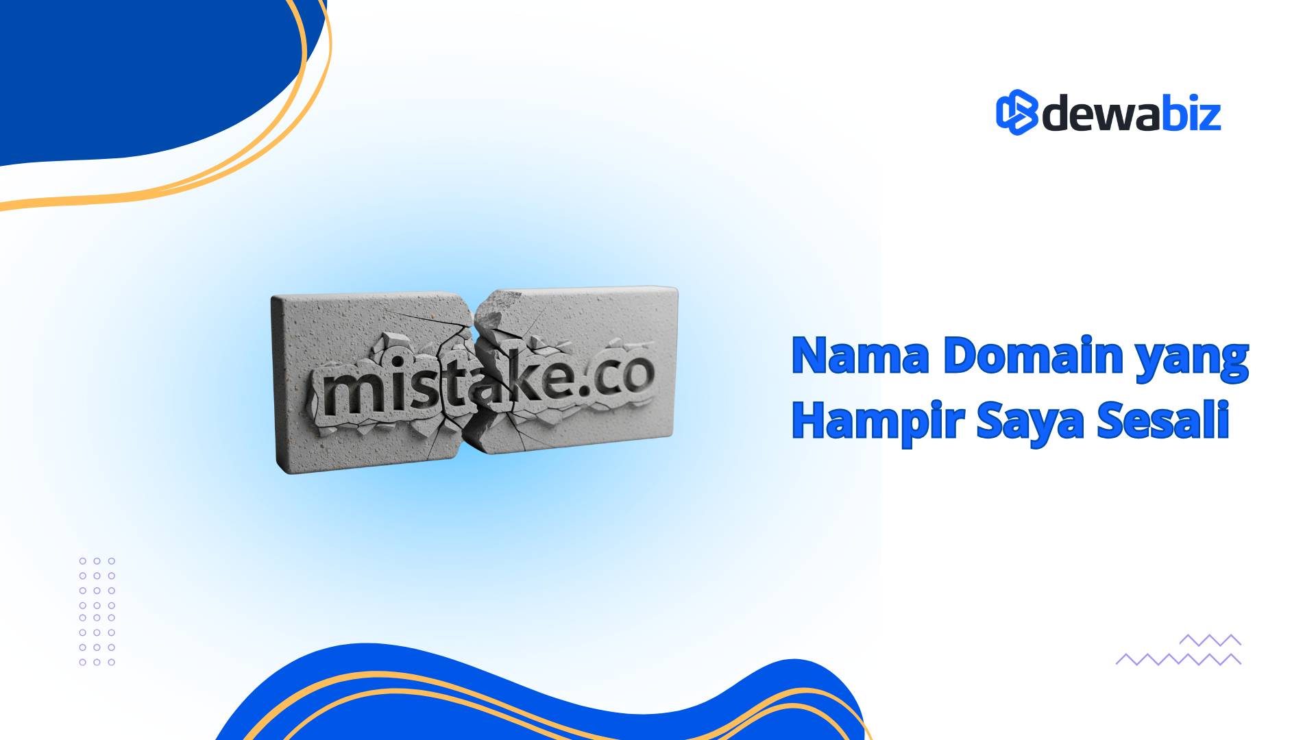 Nama Domain yang Hampir Saya Sesali