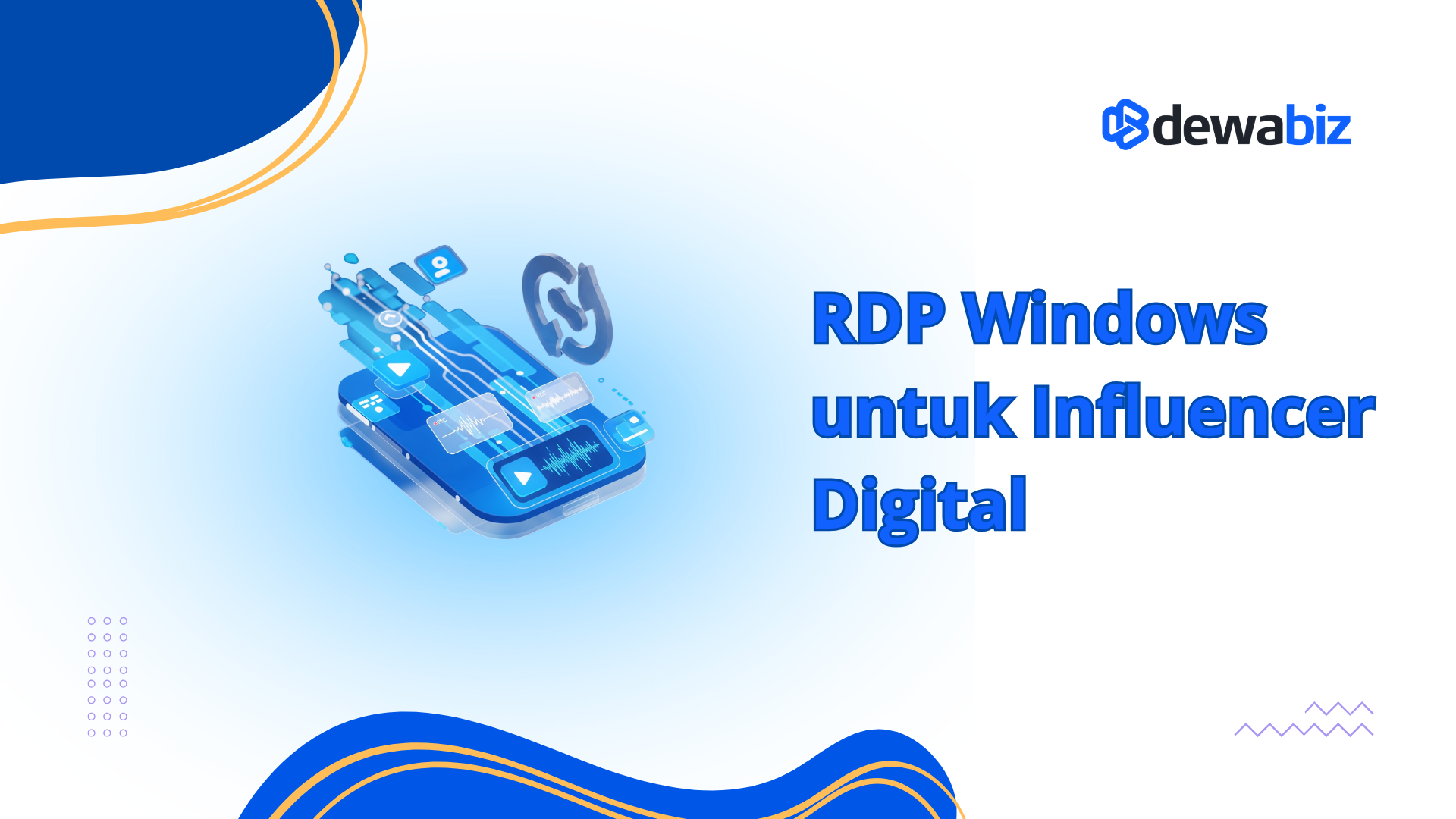 RDP Windows untuk Influencer Digital