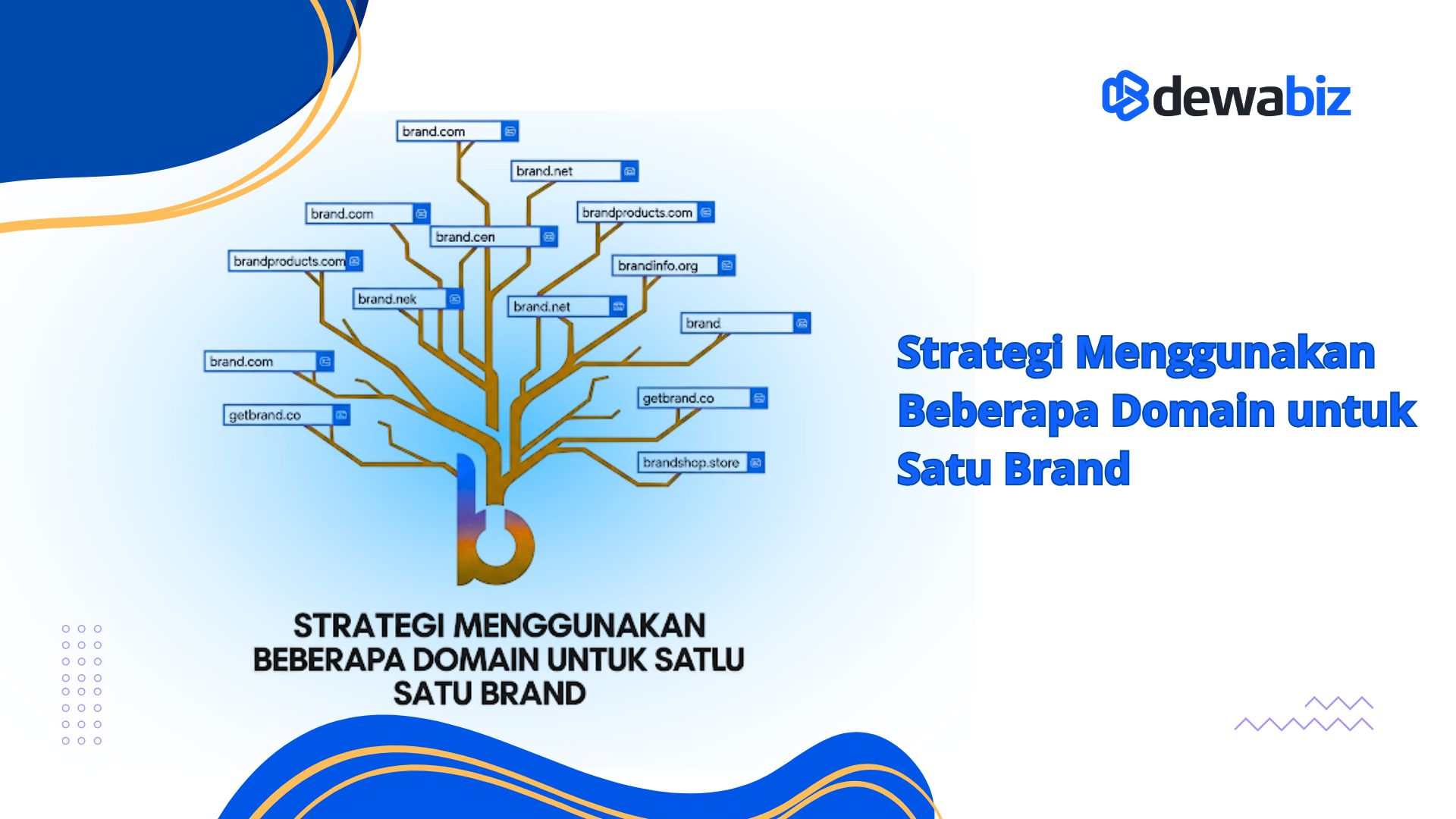 Strategi Menggunakan Beberapa Domain untuk Satu Brand