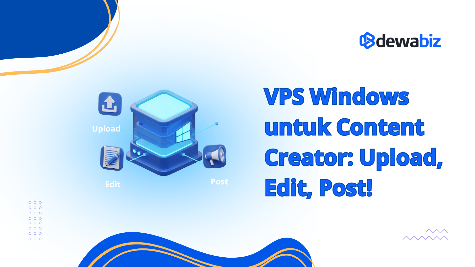 VPS Windows untuk Content Creator: Upload, Edit, Post!