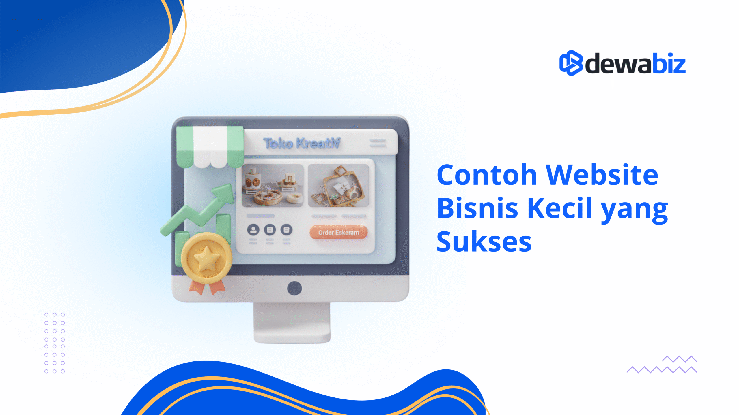 Contoh Website Bisnis Kecil yang Sukses
