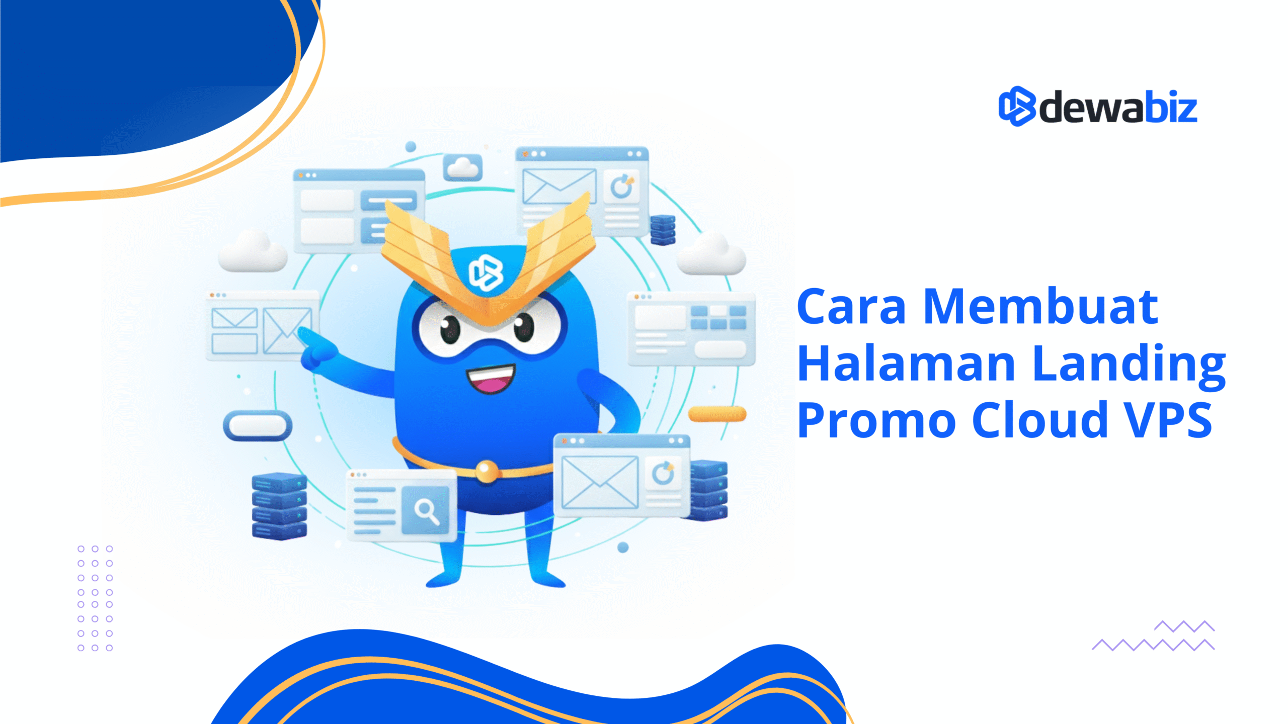 Cara Membuat Halaman Landing Promo Cloud VPS
