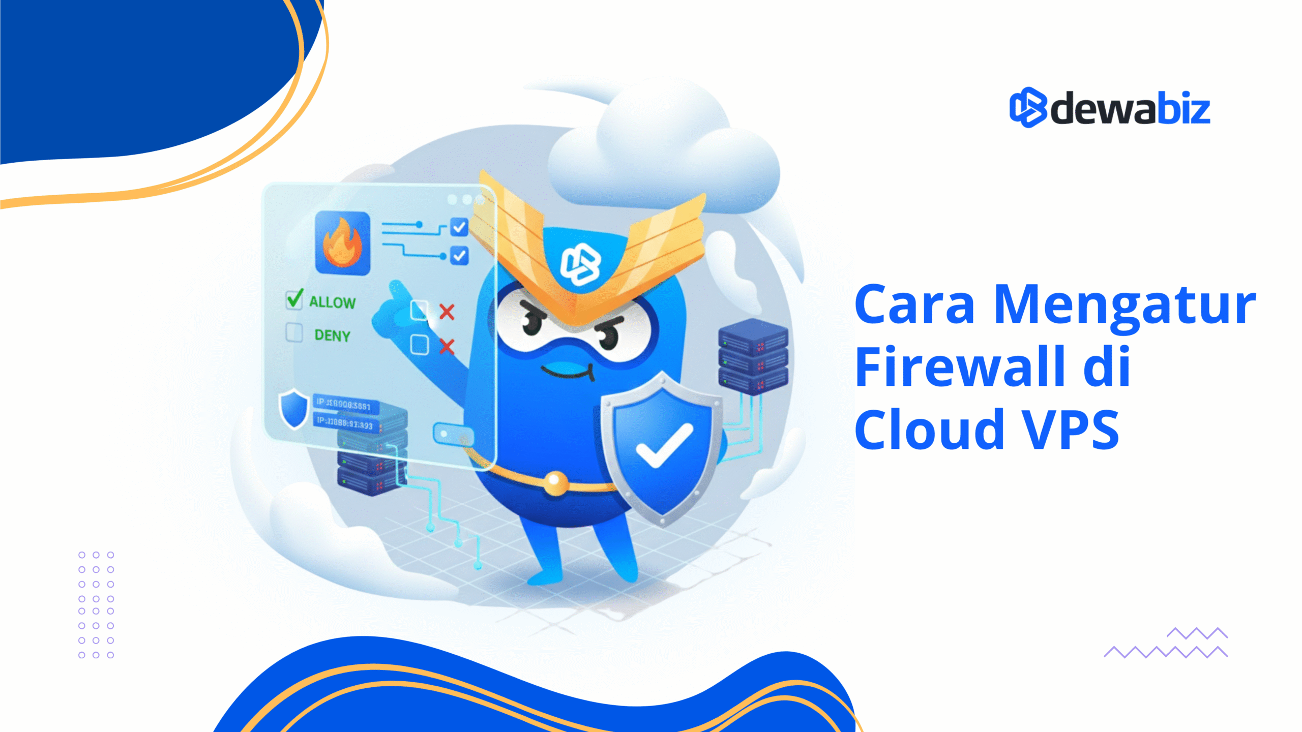 Cara Mengatur Firewall di Cloud VPS
