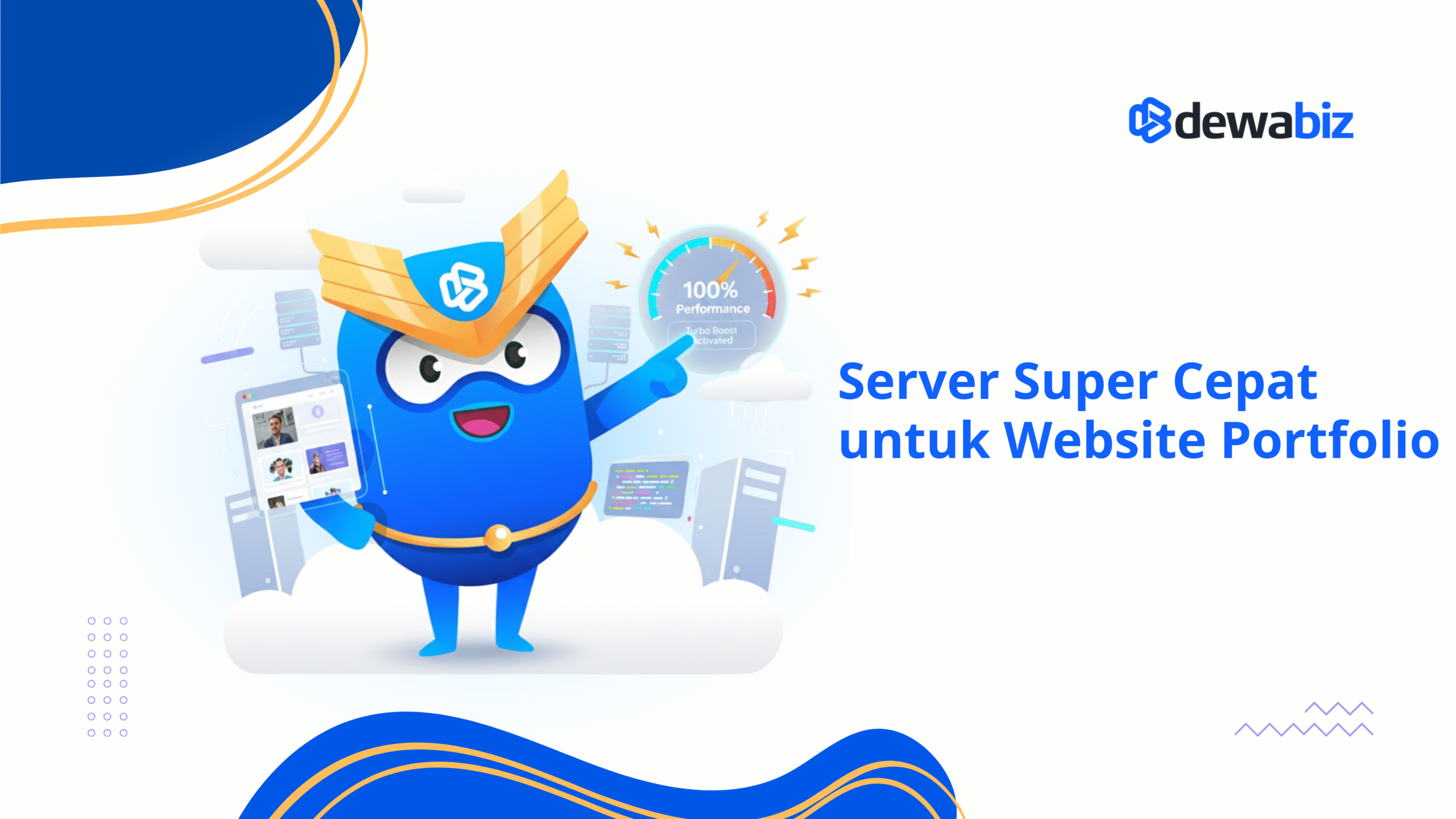 Server Super Cepat untuk Website Portfolio