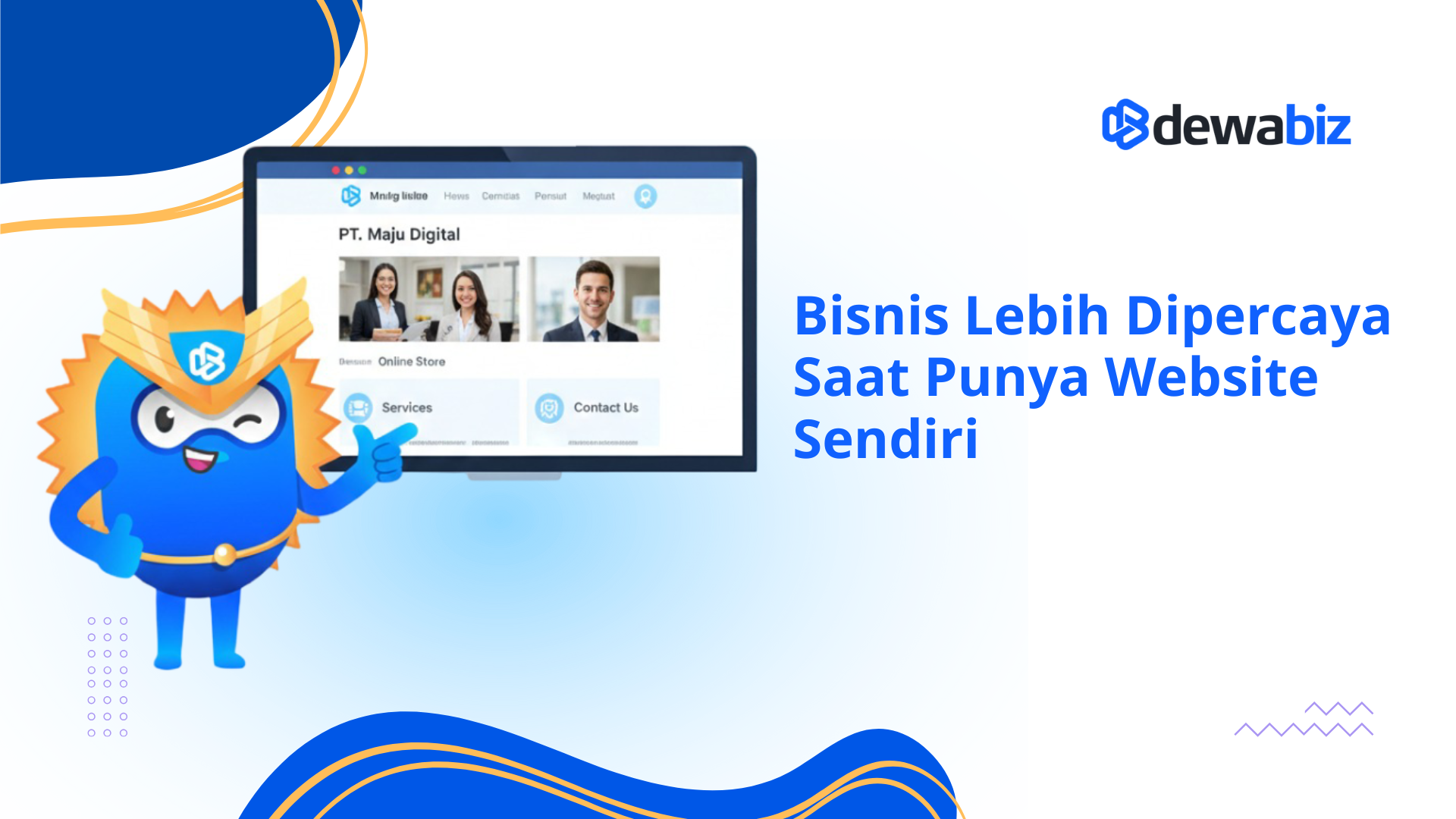 Bisnis Lebih Dipercaya Saat Punya Website Sendiri