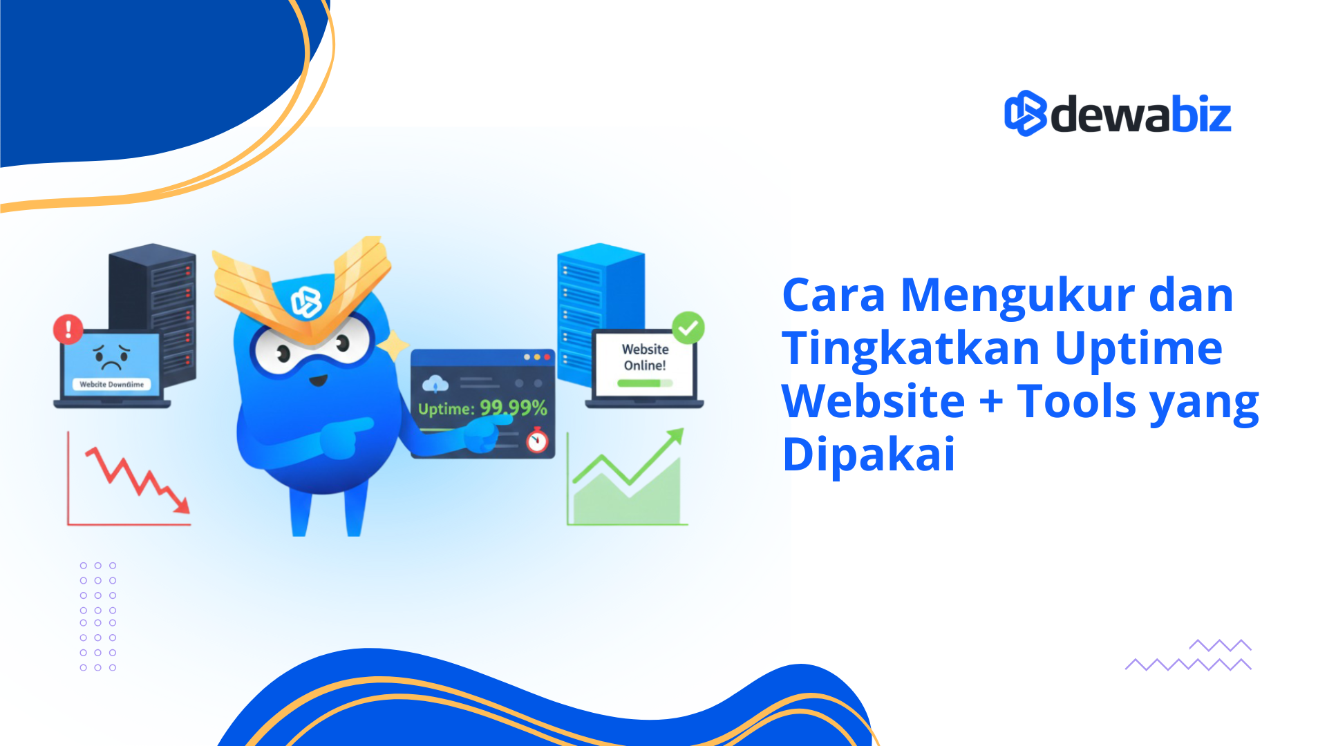 Cara Mengukur dan Meningkatkan Uptime Website + Tools yang Dipakai