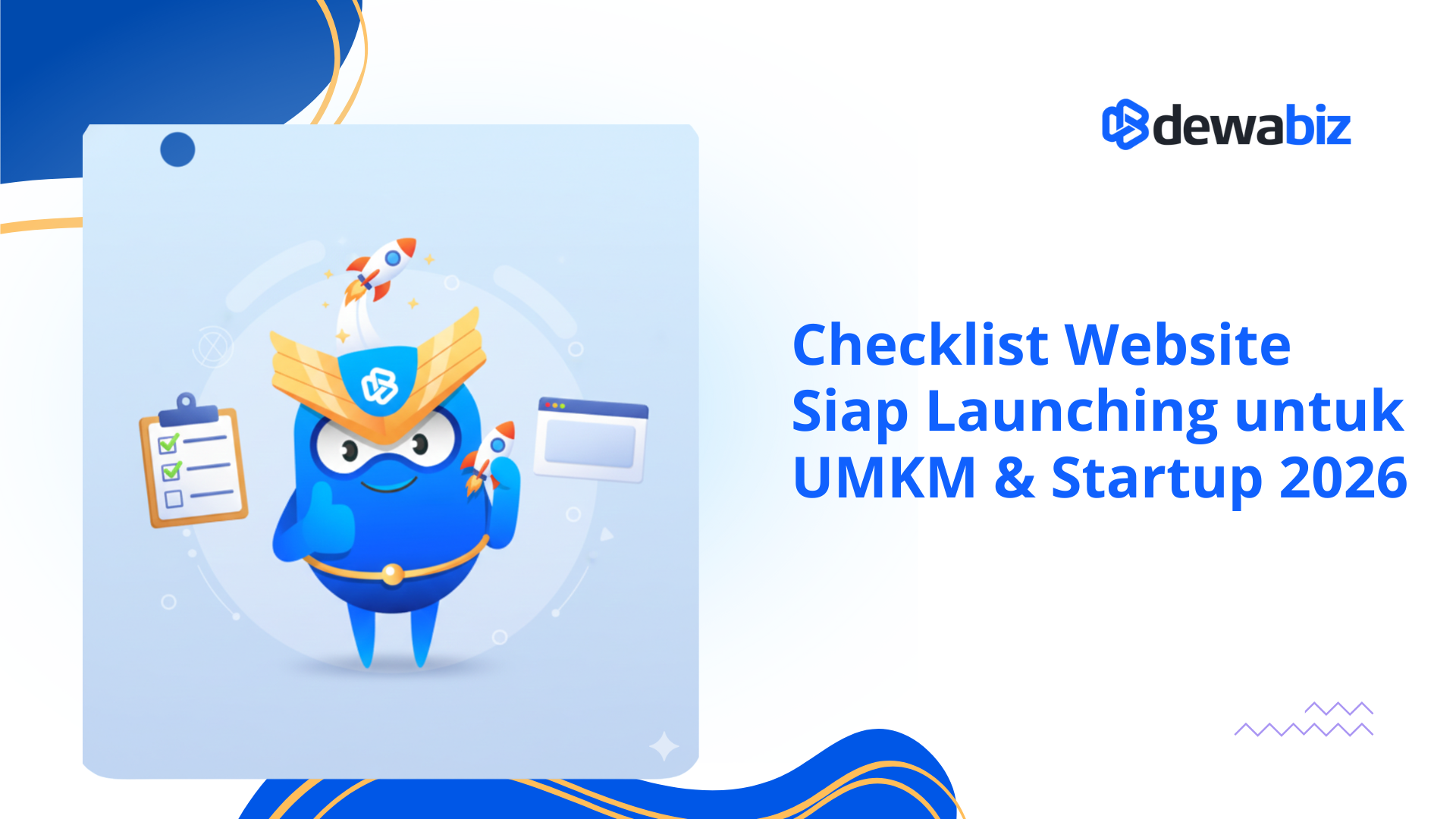 Checklist Website Siap Launching untuk UMKM & Start up 2026