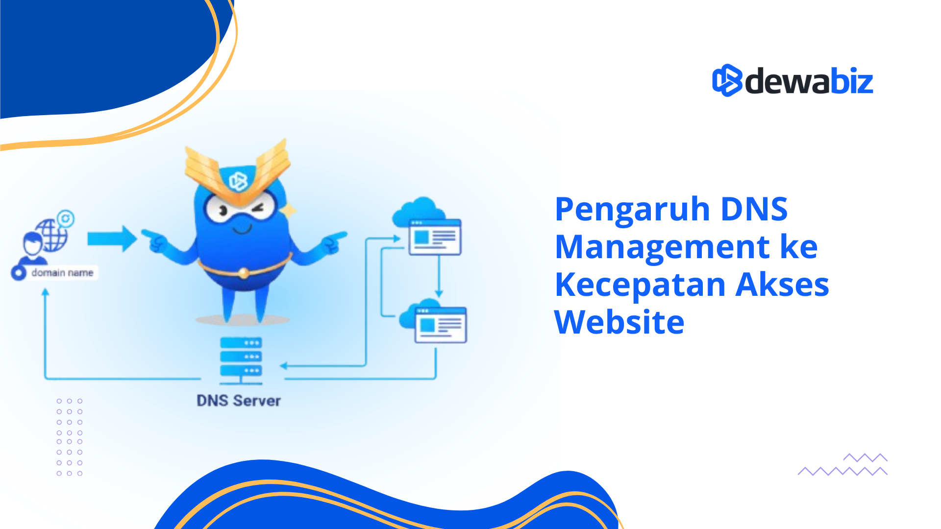 Pengaruh DNS Management ke Kecepatan Akses Website