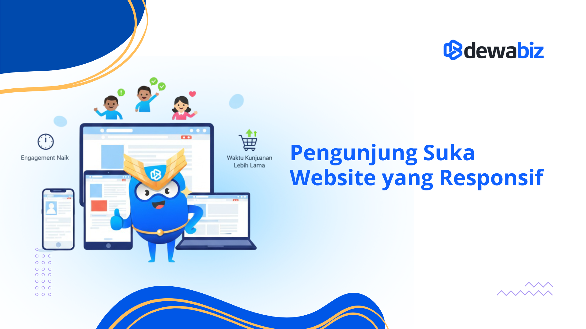 Pengunjung Suka Website yang Responsif