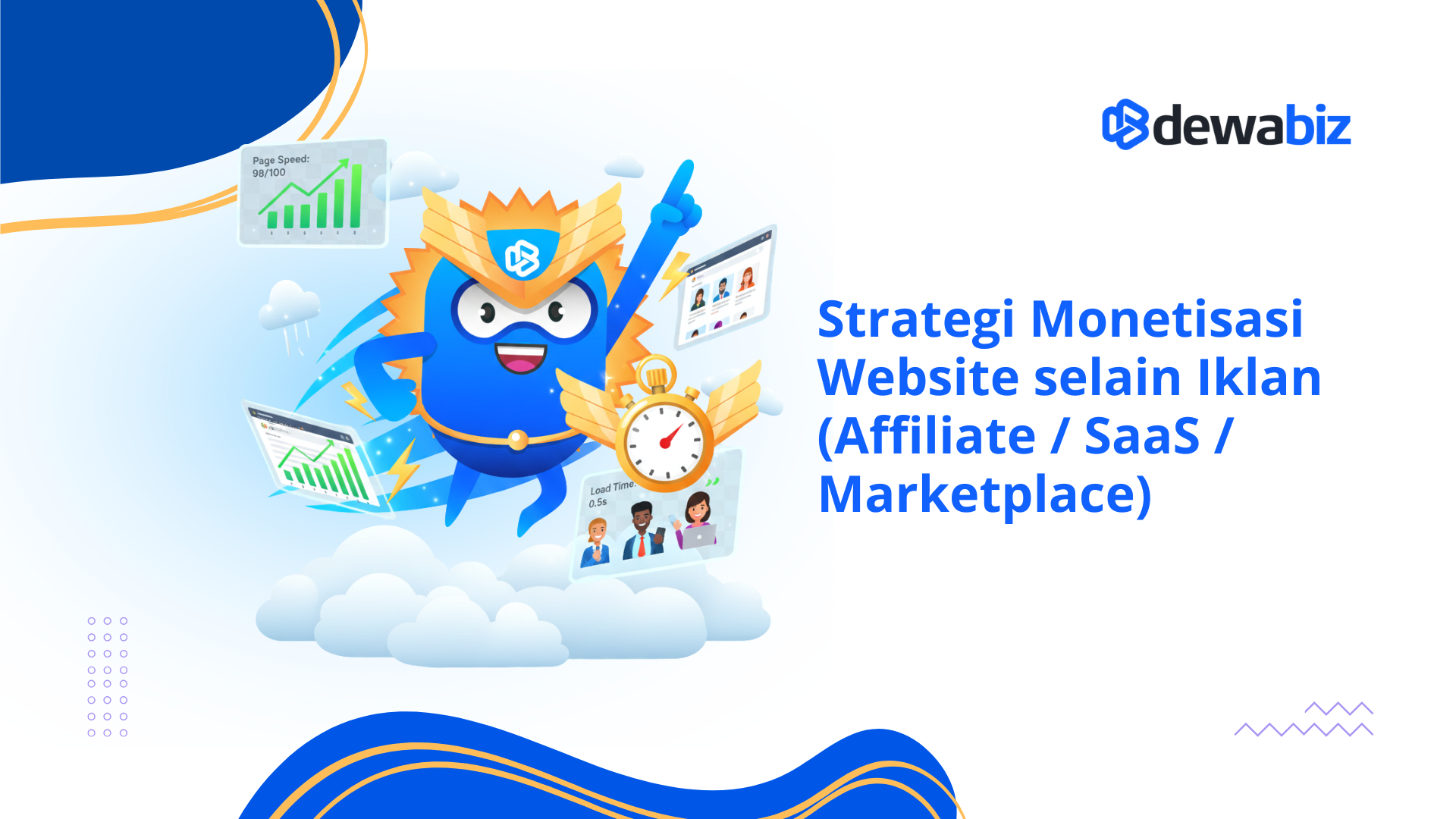 Strategi Monetisasi Website selain Iklan (Affiliate / SaaS / Marketplace)