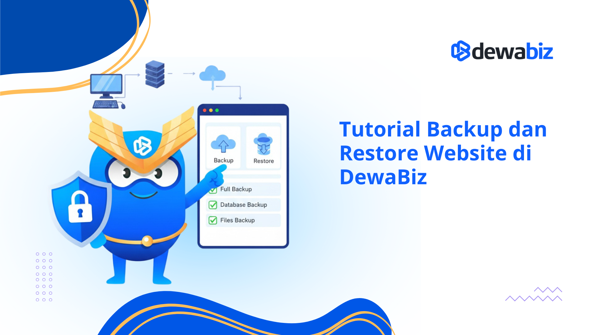 Tutorial Backup dan Restore Website di DewaBiz